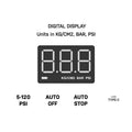 Topeak E Booster Digital Kompressor Pumpe