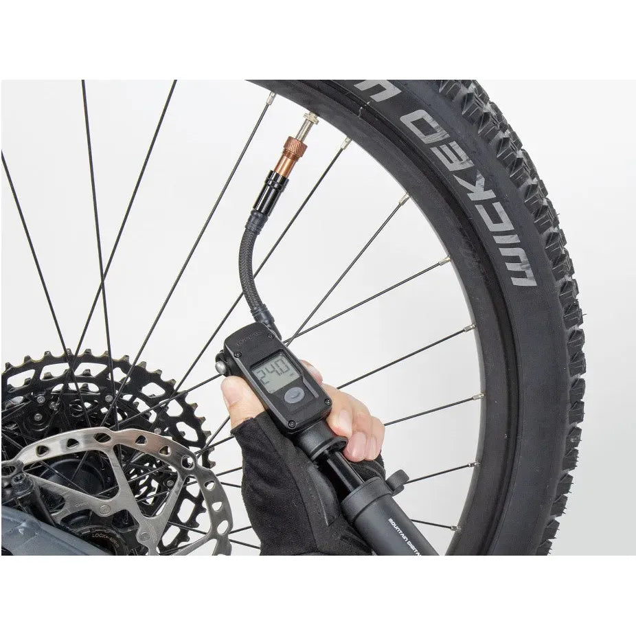Topeak Mountain Digital 2Stage Minipumpe/Demperpumpe - Demper