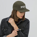 ZEN FIVE PANEL CAP OLIVEN - Kopp