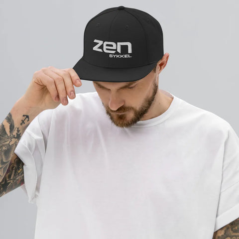 ZEN SNAPBACK CAP BLACK - Kopp