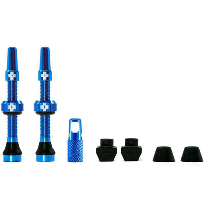 Muc-Off Slangeløse Ventiler V 2.0 - Blå / 44mm - Slangeløst