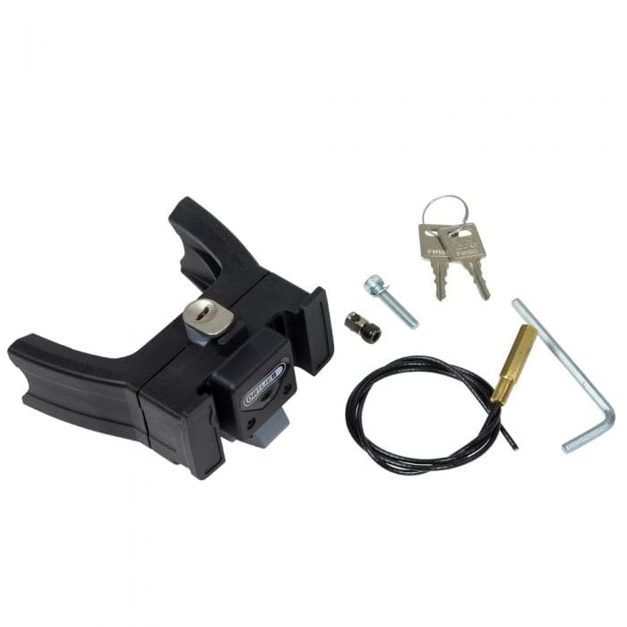 Ortlieb Handlebar Mount E-BIKE Festemekanisme til Ultimate Six - (med Lås) - Sykkelveske