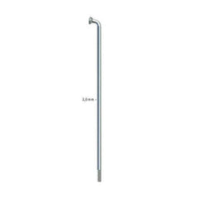 Sapim Leader 2.0 eiker, J-bend, sølv