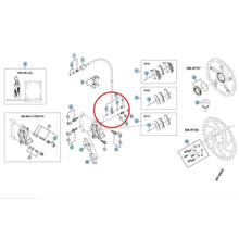 Shimano O-ring till banjoskrue - Bremsekaliper